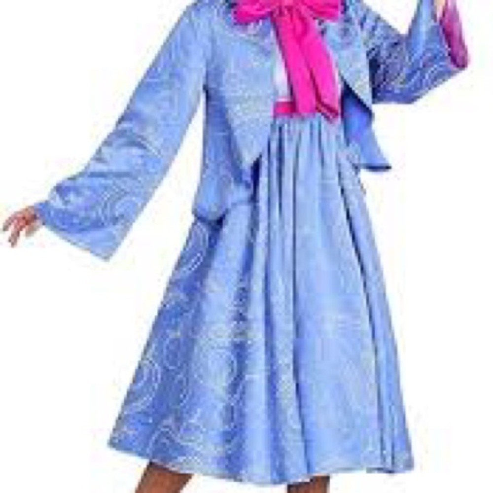 Disney Cinderella fairy  2 piece hooded Godmother custome - Picture 9 of 16